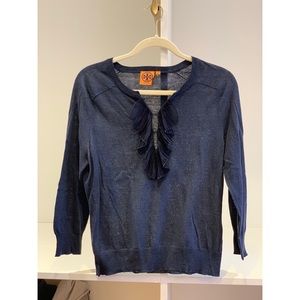 Tory Burch blue sweater